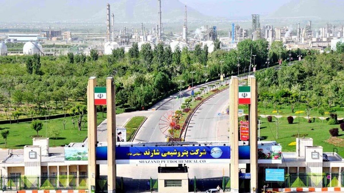 آتش سوزی در پتروشیمی شازند