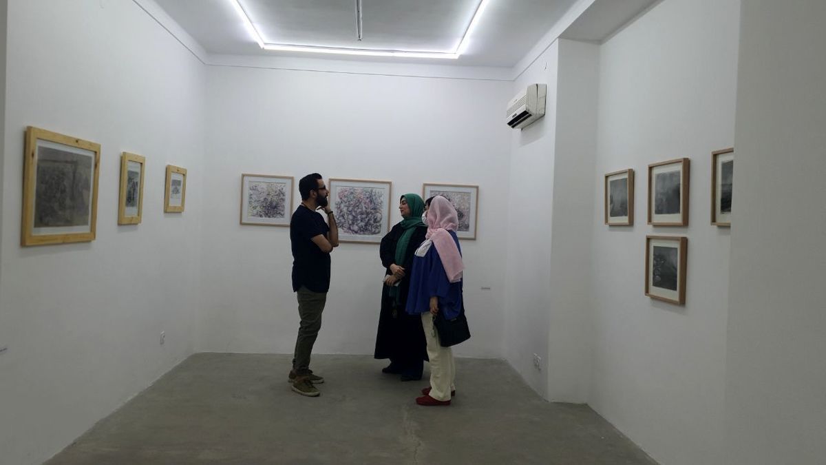 آثار نقاشان مشهدی در قلب تهران

