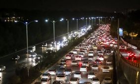 ترافیک سنگین در کریدور مشهد _ تهران؛ گردنه آهوان همچنان پر حجم است
