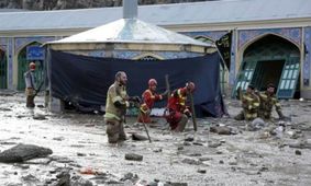 کشف ۶ پیکر دیگر از سیل‌ زدگان امامزاده داوود