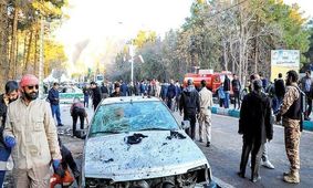 فیلم دیده نشده از انفجار اول حادثه تروریستی کرمان