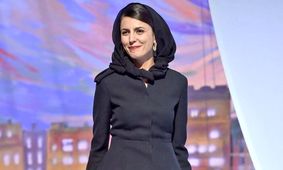 آرایش غلیظ لیلا حاتمی در فیلم «پیرپسر»