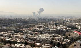 انفجار کنترل شده مهمات باقی‌مانده از جنگ در قشم