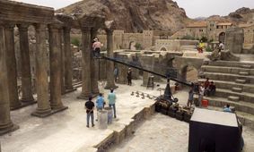 فرو ریختن آوار در محل فیلمبرداری سلمان فارسی/ ۵ مصدوم و ۲ فوتی/ اسامی فوت شدگان/ ویدئو