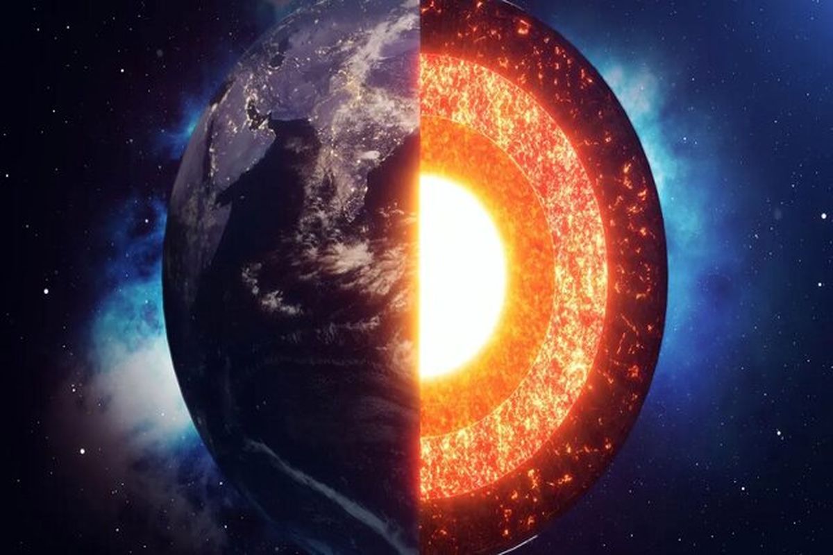 هسته زمین هر ۸.۵ سال یک‌ بار حرکت می‌ کند

