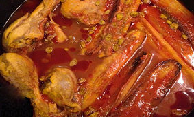 دستور پخت خورش کدو با مرغ