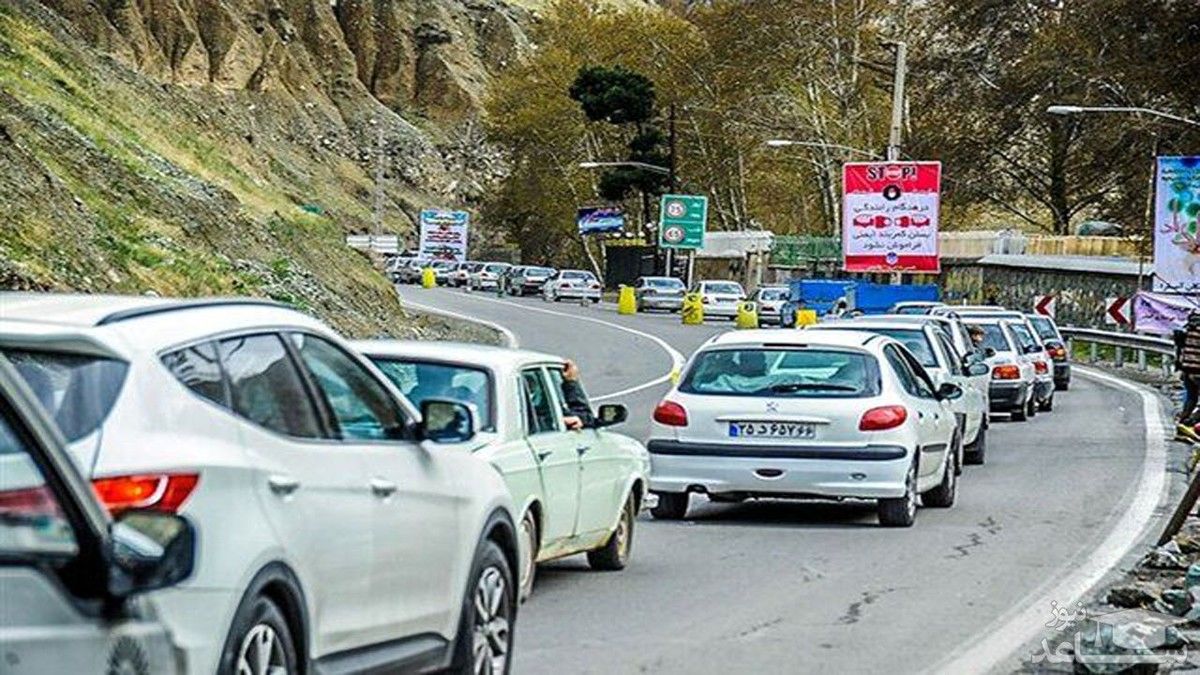 اعمال محدودیت ها و ممنوعیت های ترافیکی در چالوس و هراز