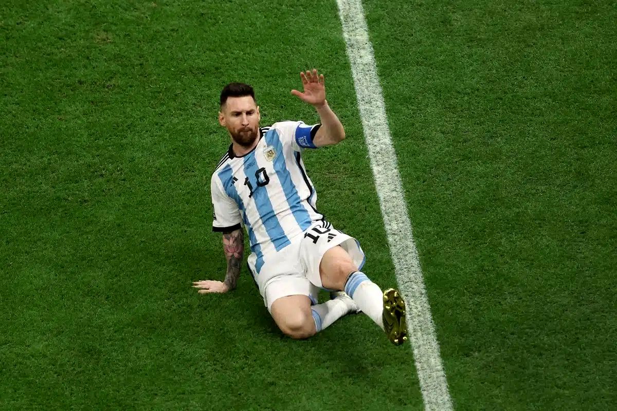 لیونل مسی به رکورد علی دایی رسید

