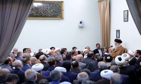 دیدار جمعی از مسئولان ارشد 3 قوه با رهبر انقلاب

