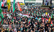 راهپیمایی روز قدس در مشهد/ ویدئو
