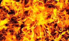 آتش سوزی یک اتوبوس در خراسان رضوی