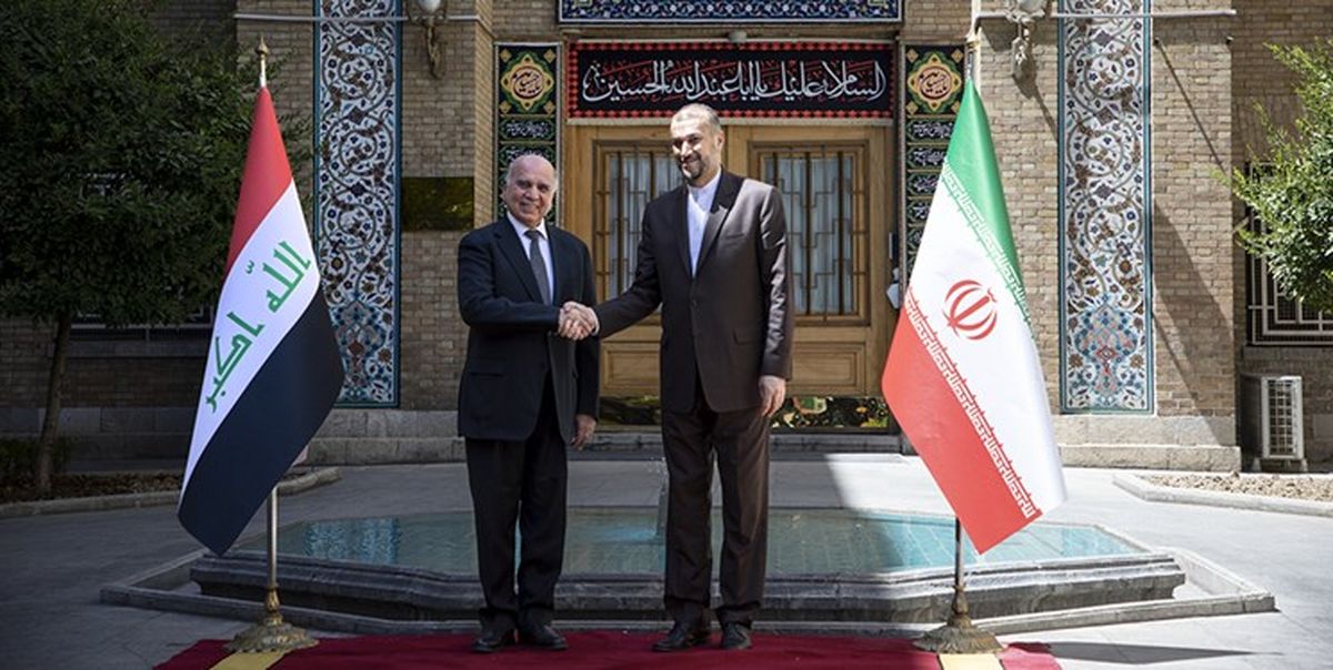 وزیر خارجه عراق: اجازه تهدید ایران از خاک عراق را نمی‌دهیم/ تاکید امیرعبداللهیان بر اهمیت ثبات، آرامش و حفظ وحدت ملی در عراق


