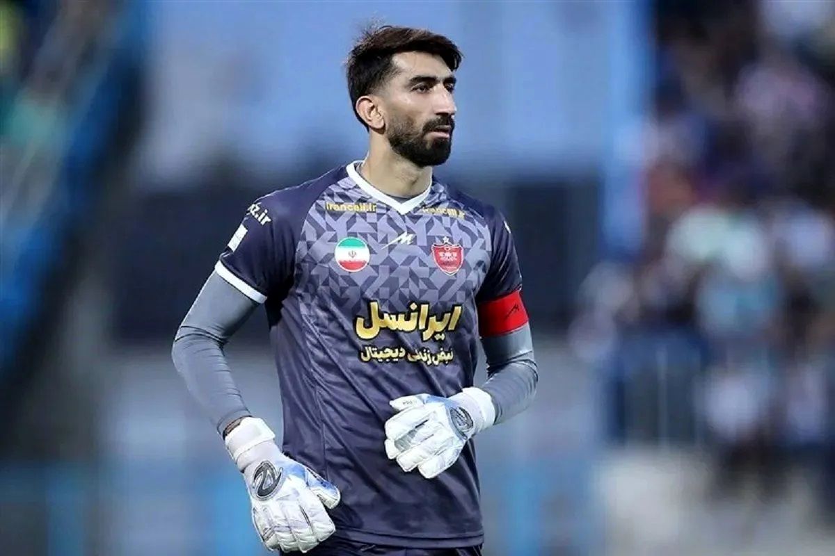 شوخی جالب علیرضا بیرانوند با دماغ خودش!/ عکس


