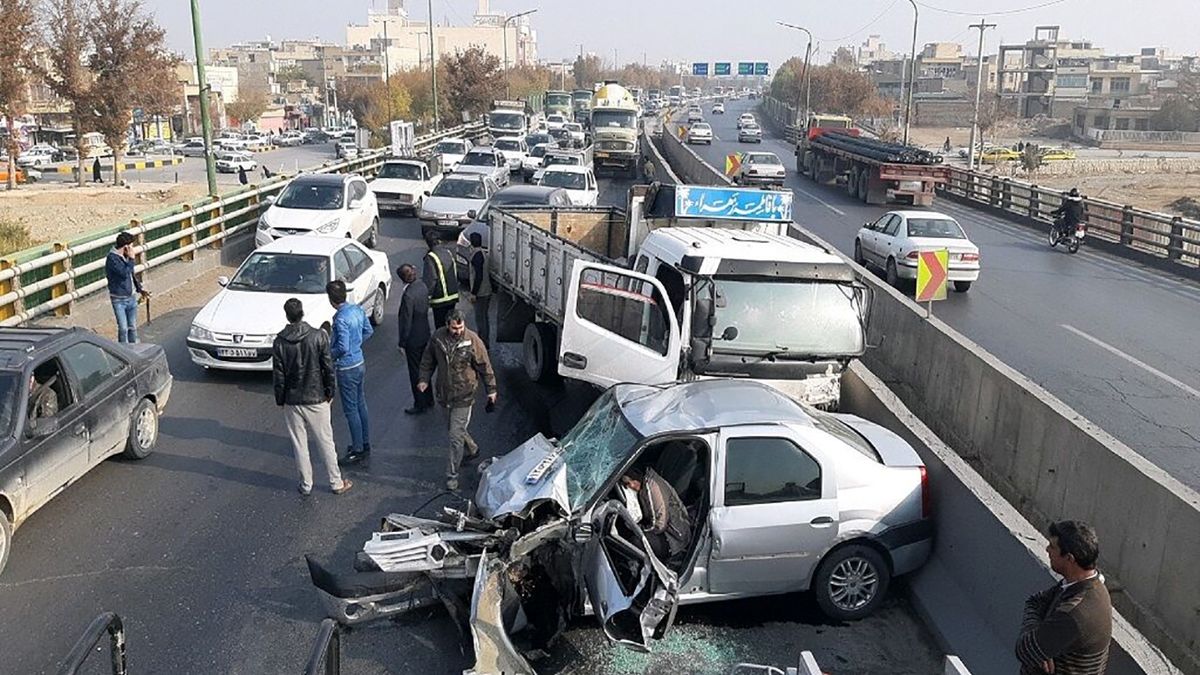 آمار وحشتناک جان باختگان تصادفات جاده‌ای در ۱۹ روز گذشته