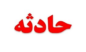 یک کشته در تصادف پراید با اتوبوس سرویس کارکنان
