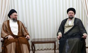 سفر رهبر جریان حکمت ملی عراق به ایران و دیدار با سیدحسن خمینی و علی لاریجانی/ عمار حکیم: جنگ اخیر با اسرائیل موجب پاک شدن اتهام قدیمی فرقه گرایی به جمهوری اسلامی در سطح جهان اسلام شد


