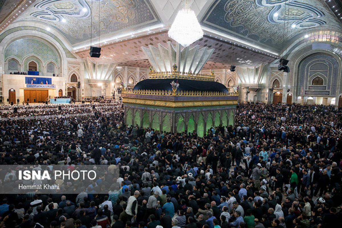 مراسم بزرگداشت سی‌امین سالگرد ارتحال امام (ره) در قم برگزار شد