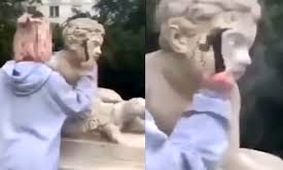 اقدام عجیب دختر جوان برای جمع کردن لایک در اینستاگرام! +فیلم