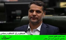 شفافیت آرا سربلندی و عزت مجلس است / نامه ای نوشتم تا آراء من را در مجلس شفاف اعلام کنند