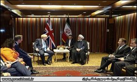 انتقاد شدید روحانی از بیانیه سه کشور اروپایی در دیدار نخست وزیر انگلیس / اروپا به تعهدات خود در برجام پایبند باشد