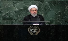 سخنرانی روحانی در سازمان ملل/ آمریکا وکیلِ هیچ ملتی و کفیلِ هیچ دولتی نیست/ امنیتِ عربستان با پایان تجاوز به یمن حاصل می‌شود، نه با دعوت از بیگانگان+ فیلم