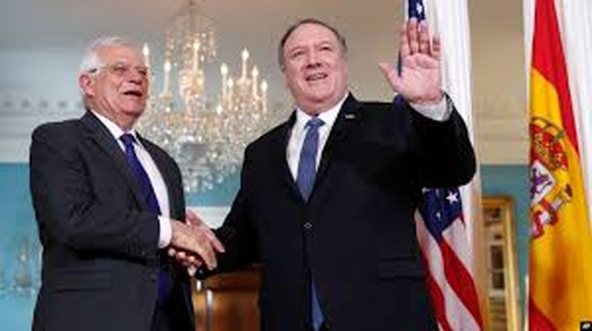 بورل با پمپئو دیدار کرد