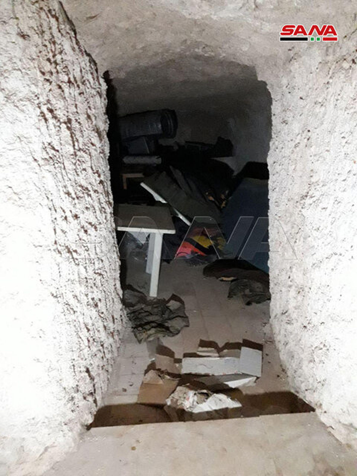 کشف مقر زیرزمینی النصره در نزدیکی حلب