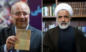 سرلیست‌ها آمدند / مجید انصاری رای داد، قالیباف در صف