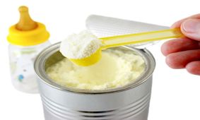کشف 32 تُن شیرخشک و روغن نباتی تاریخ گذشته در نایین