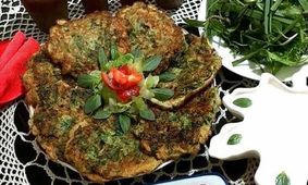 طرز تهیه کوکو کاهو