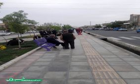 برخی مردم قم کرونا را جدی نگرفته‌اند !
