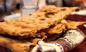 طرز تهیه نان سنگک خانگی