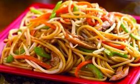 طرز تهیه نودل سبزیجات
