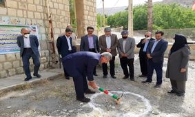 کلنگ احداث ۶ مدرسه در ایلام به زمین زده شد