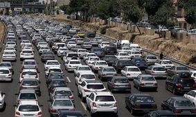 اعمال محدودیت تردد در شمال به جنوب محور کرج _چالوس