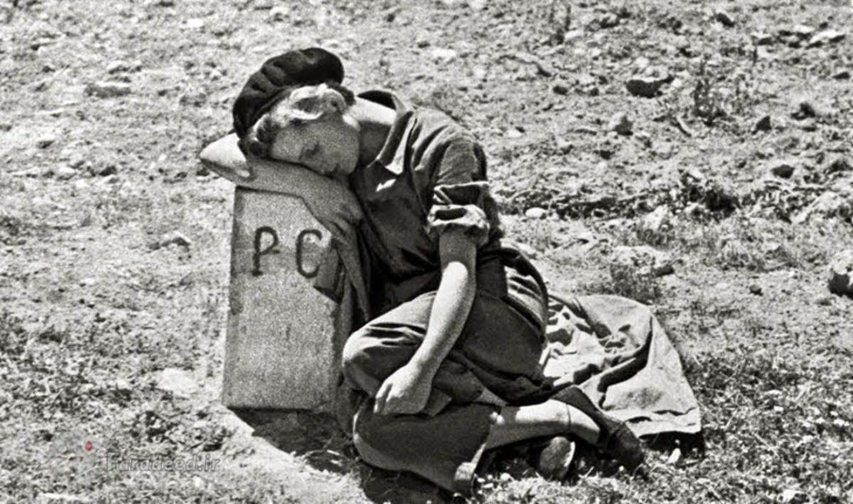 اولین عکاس زن که در خط مقدم جنگ کشته شد