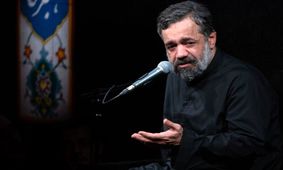 تکیه سیار محمود کریمی در شب اول ماه محرم / عکس