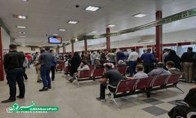 عدم کنترل فاصله گذاری در یک مرکز تعویض پلاک در همدان