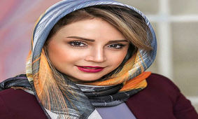 شبنم قلیخانی و بدلکارش درپشت صحنه فیلم جدیدش