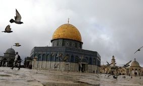 انتشار ویدئویی از نماز خواندن هیئت اماراتی در مسجدالاقصی