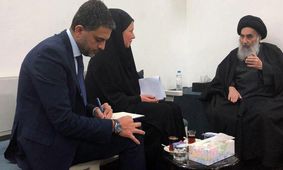 با آیت الله سیستانی درباره انتخابات زودهنگام صحبت کردم