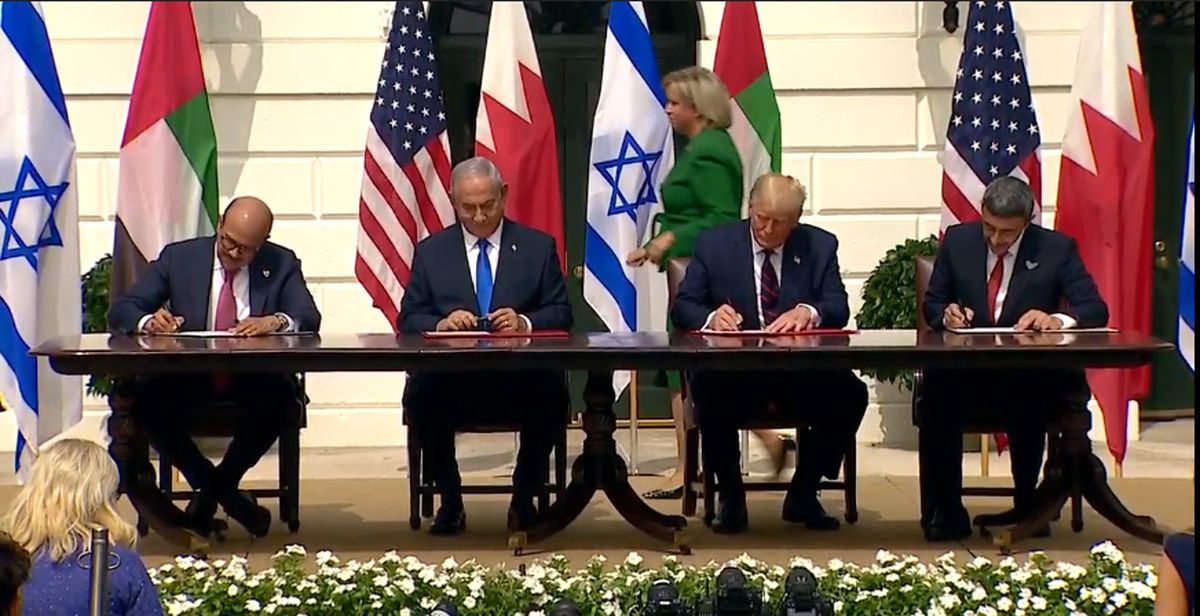 توافق صلح ابراهیم، سند خیانت به فلسطین/ ترامپ وعده آزادی عبادت مسلمانان در مسجد الاقصی داد/ ویدئو