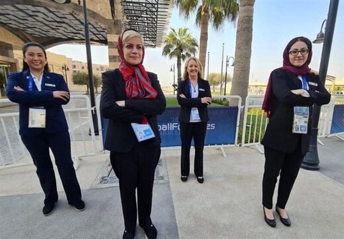اولین حضور زنان پزشک ایرانی در مسابقات باشگاهی مردان