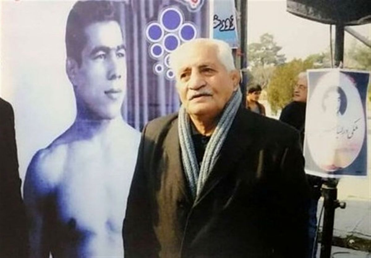 پیکر محمد خادم در حضور قهرمانان جهان و المپیک تشییع شد