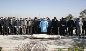 یارگیری مرگ برای کرونا در آرامستان‌های اردبیل