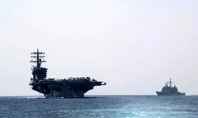 پنتاگون ناو هواپیمابرش را به خانه برگرداند/ تهدید جنگ فروکش کرد