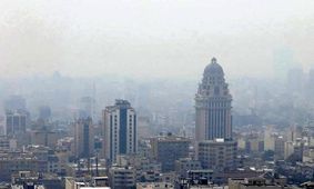 آسمان تهران پس ازچند روز آلودگی دیده شد/اوج گیری دوباره ذرات معلق