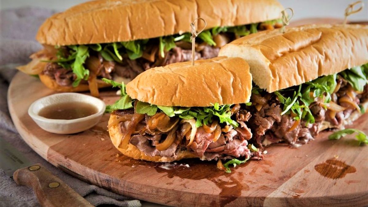 طرز تهیه ساندویچ گوشت ژیروسی