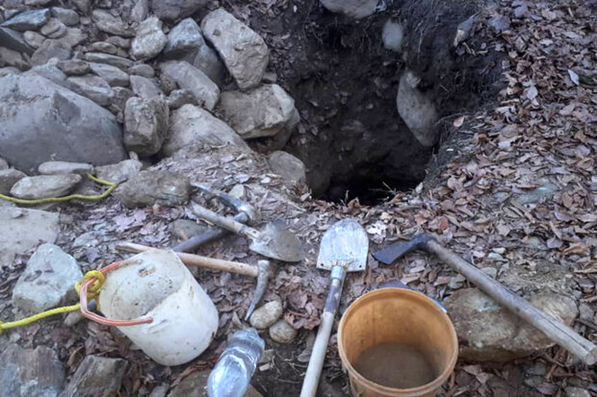 دستگیری ۳ حفار غیرمجاز در شهرستان گرگان