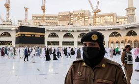 حضور پلیس زن در مکه در ایام حج/ تصاویر